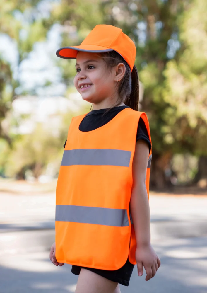 Kinder Warnschutzponcho
