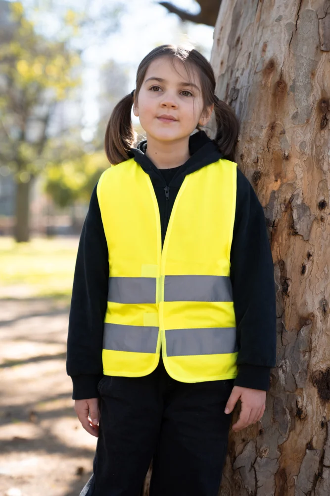Kinder Warnweste