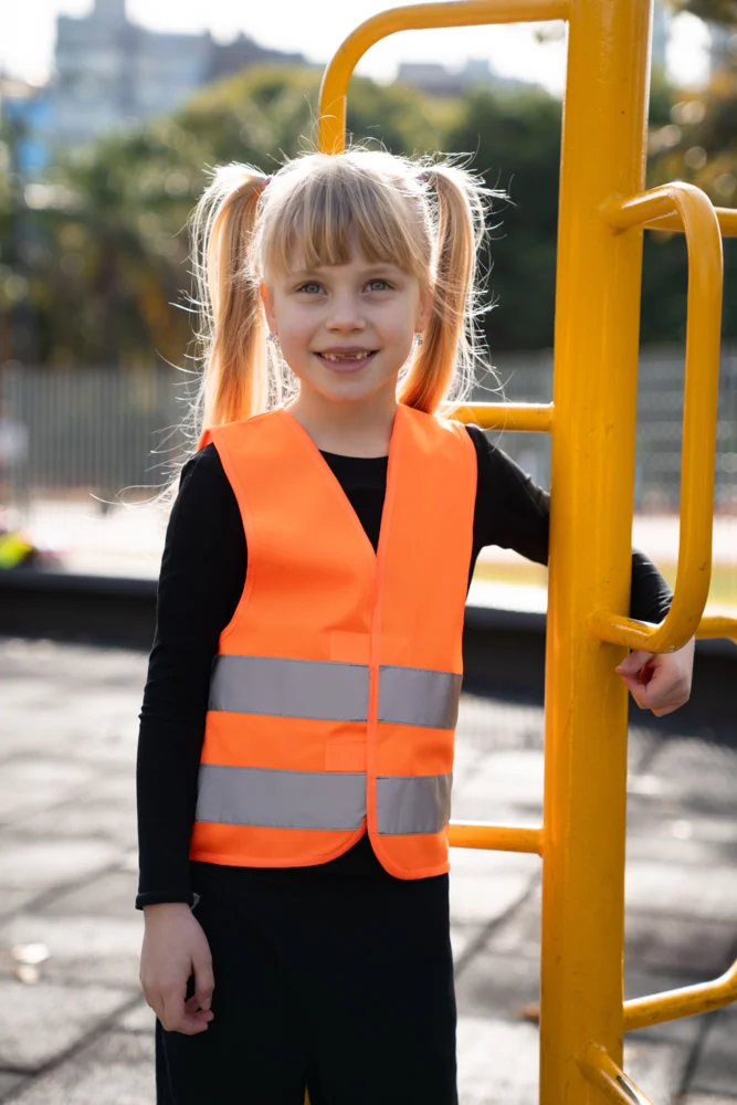 Kinder Warnweste