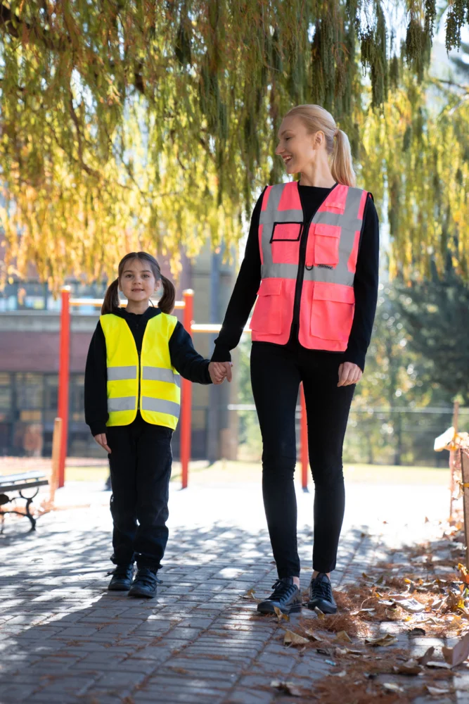 Kinder Warnweste