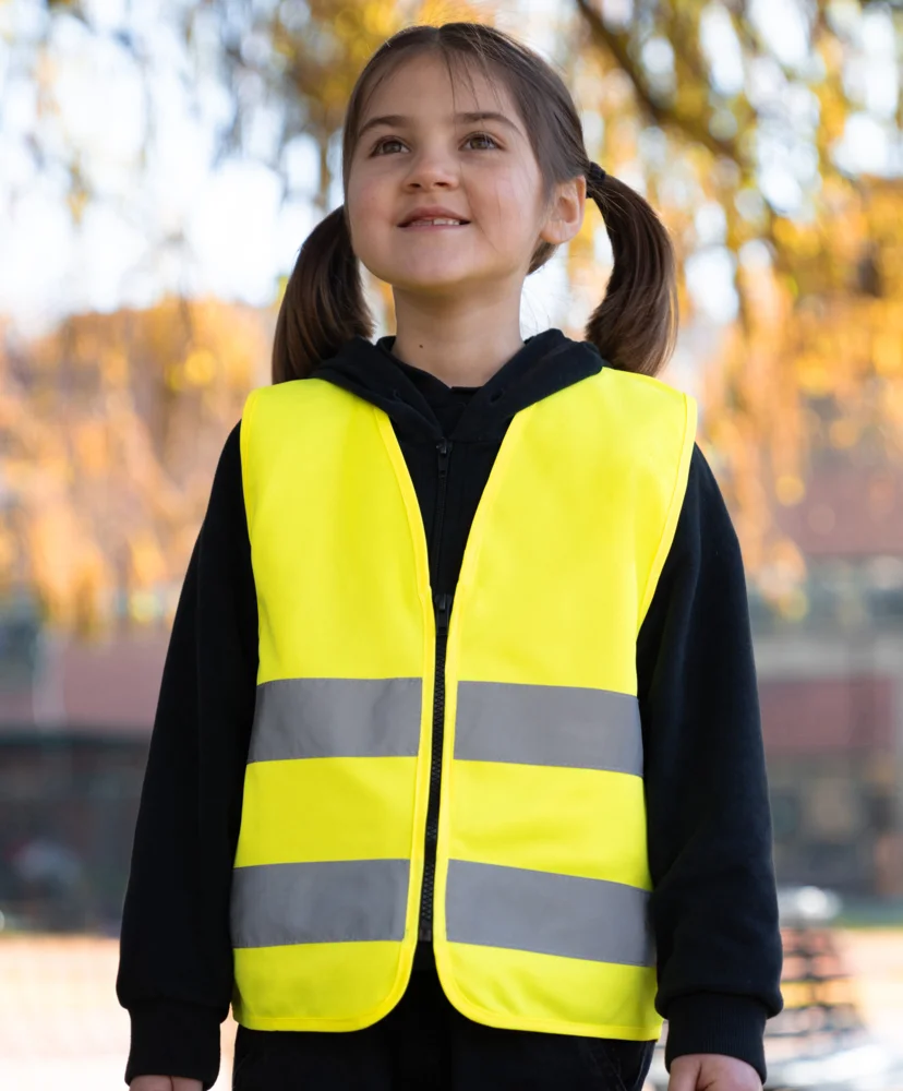 Kinder Warnweste