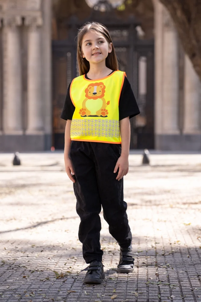 Kinder Warnweste