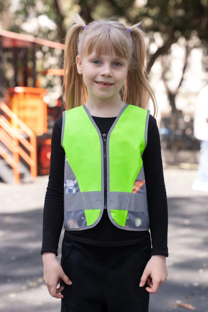 Kinder Warnweste
