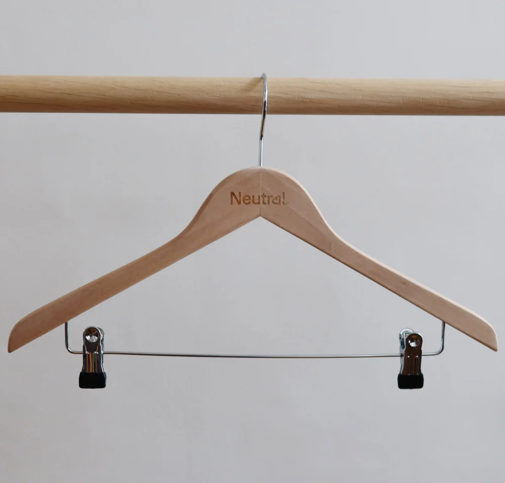 Clothes Hanger with Clips
