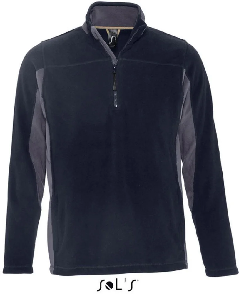 Contrast Fleece with 1/2 Zip