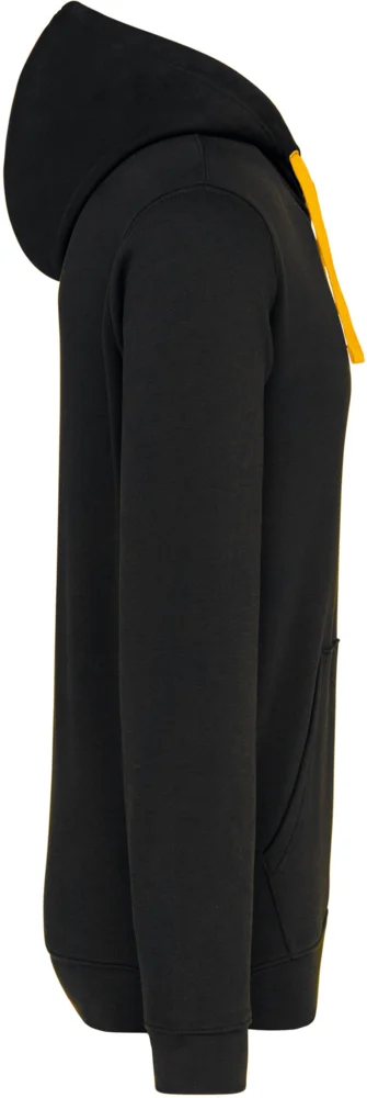 Contrast Hooded Sweater