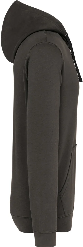 Contrast Hooded Sweater