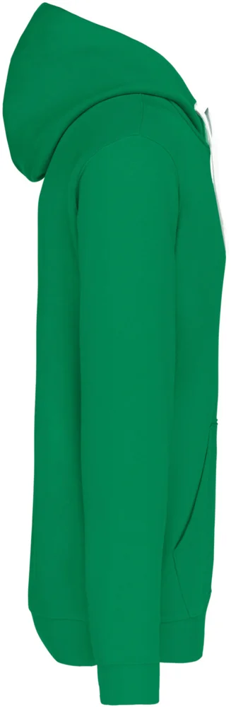 Contrast Hooded Sweater