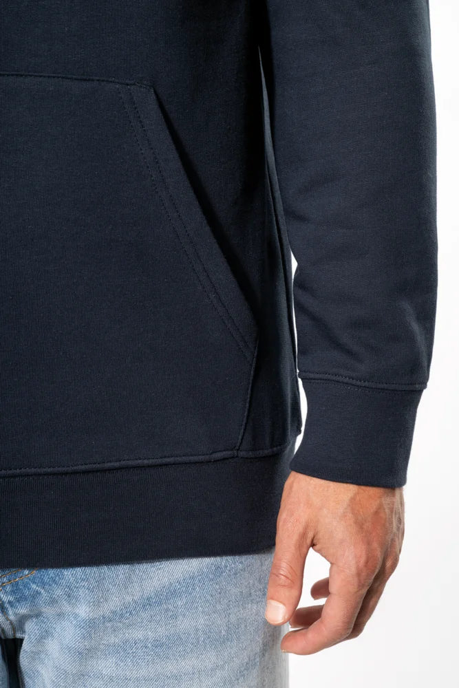 Contrast Hooded Sweater