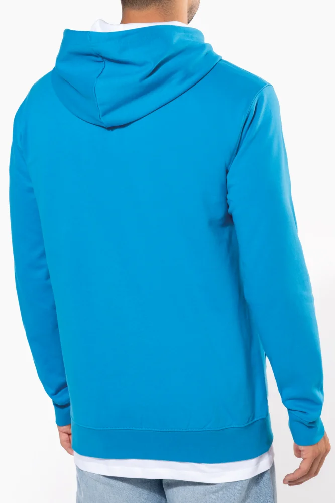 Contrast Hooded Sweater