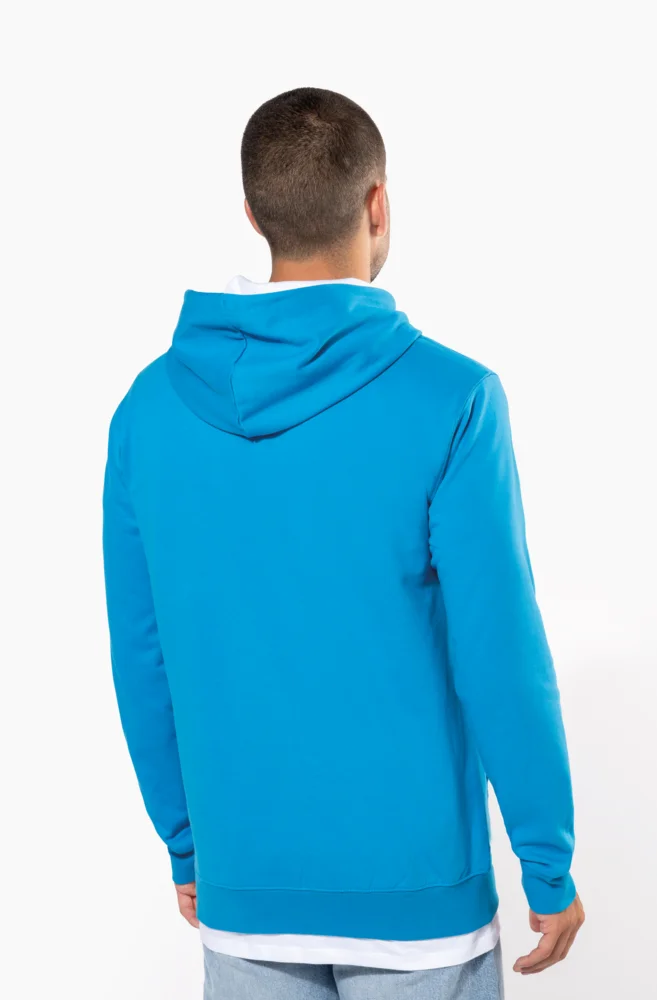 Contrast Hooded Sweater