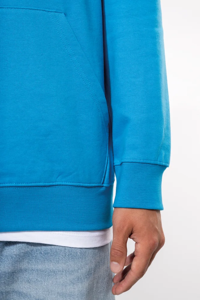 Contrast Hooded Sweater