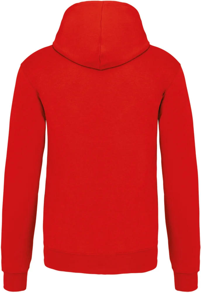 Contrast Hooded Sweater
