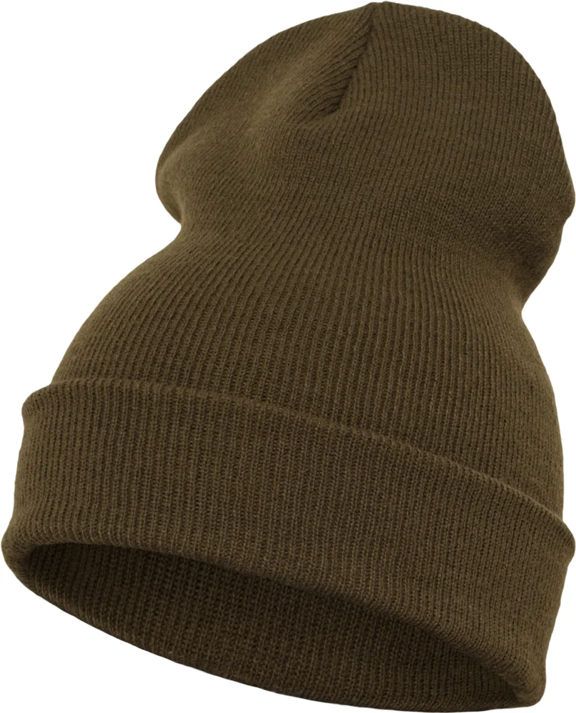 Lange Strickmütze