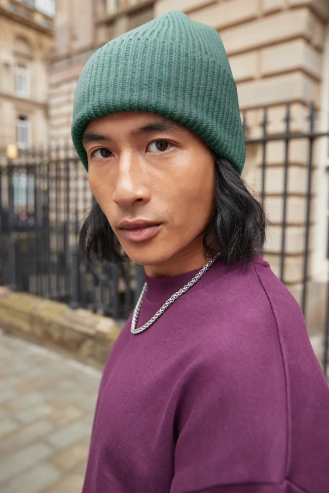 Long Deep Cuffed Beanie