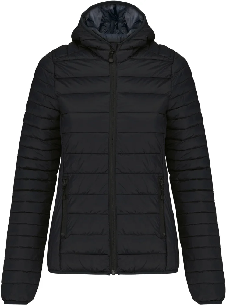 Leichte Damen Kapuzen Steppjacke