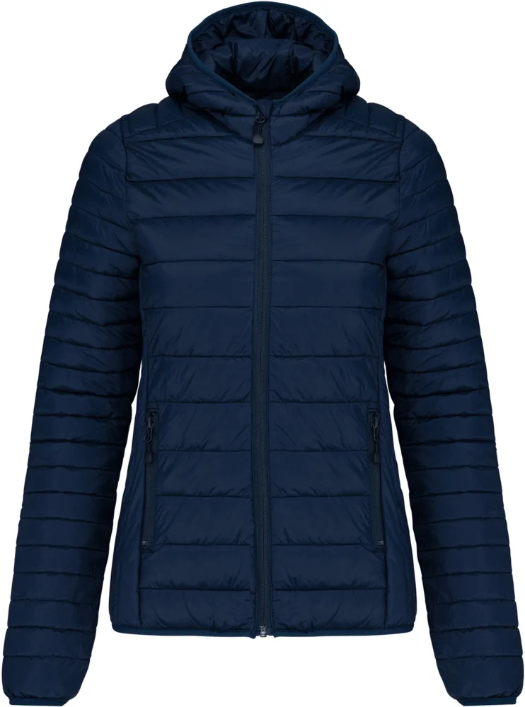 Leichte Damen Kapuzen Steppjacke