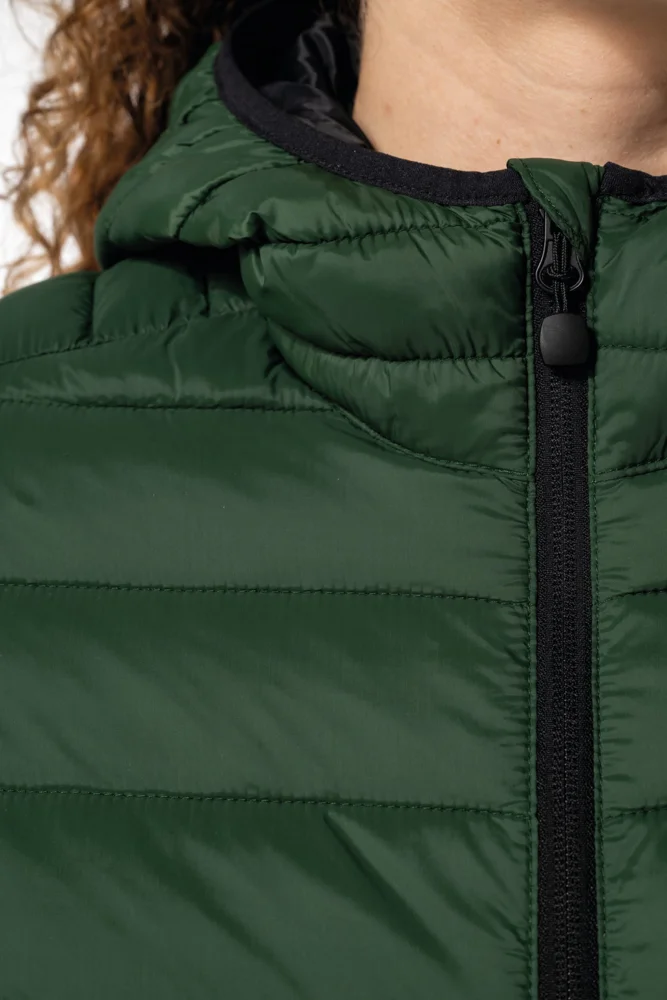 Leichte Damen Kapuzen Steppjacke
