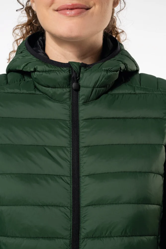 Leichte Damen Kapuzen Steppjacke