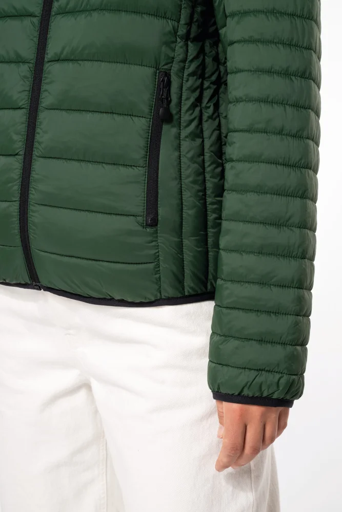 Leichte Damen Kapuzen Steppjacke