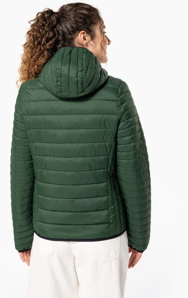 Leichte Damen Kapuzen Steppjacke