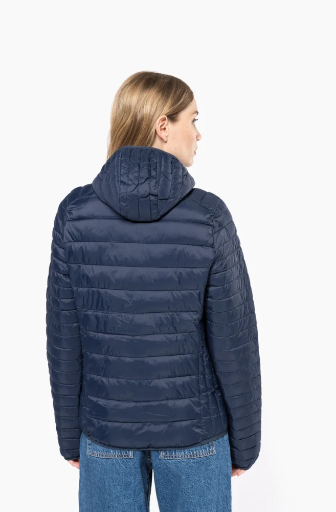 Leichte Damen Kapuzen Steppjacke