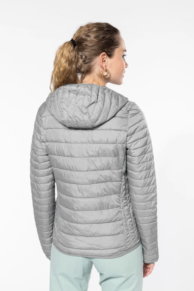 Leichte Damen Kapuzen Steppjacke