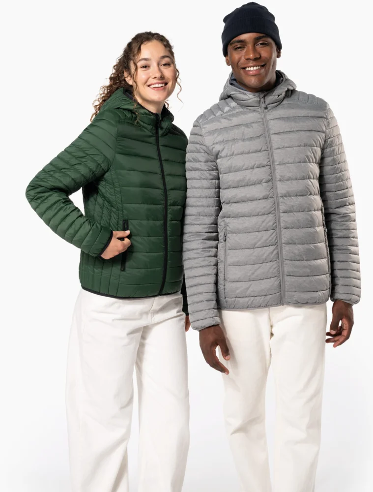 Leichte Damen Kapuzen Steppjacke