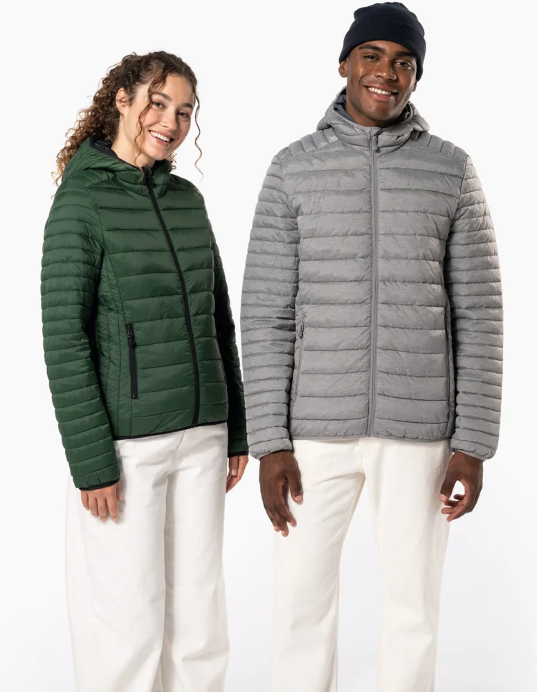 Leichte Damen Kapuzen Steppjacke