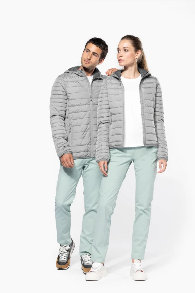 Leichte Damen Kapuzen Steppjacke