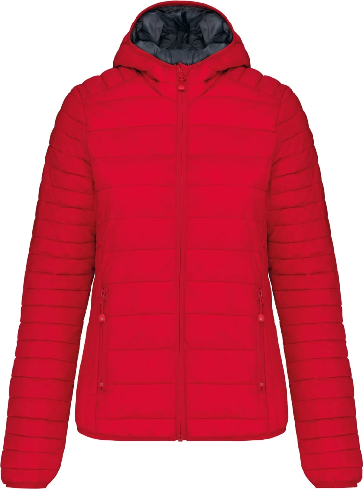 Leichte Damen Kapuzen Steppjacke