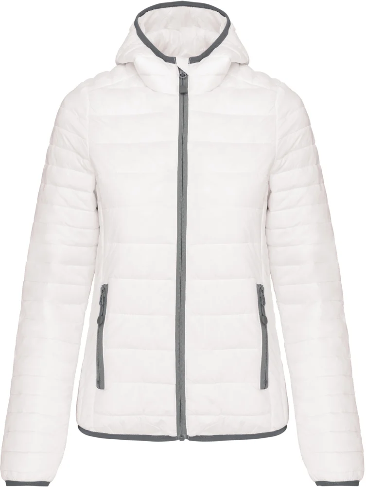 Leichte Damen Kapuzen Steppjacke