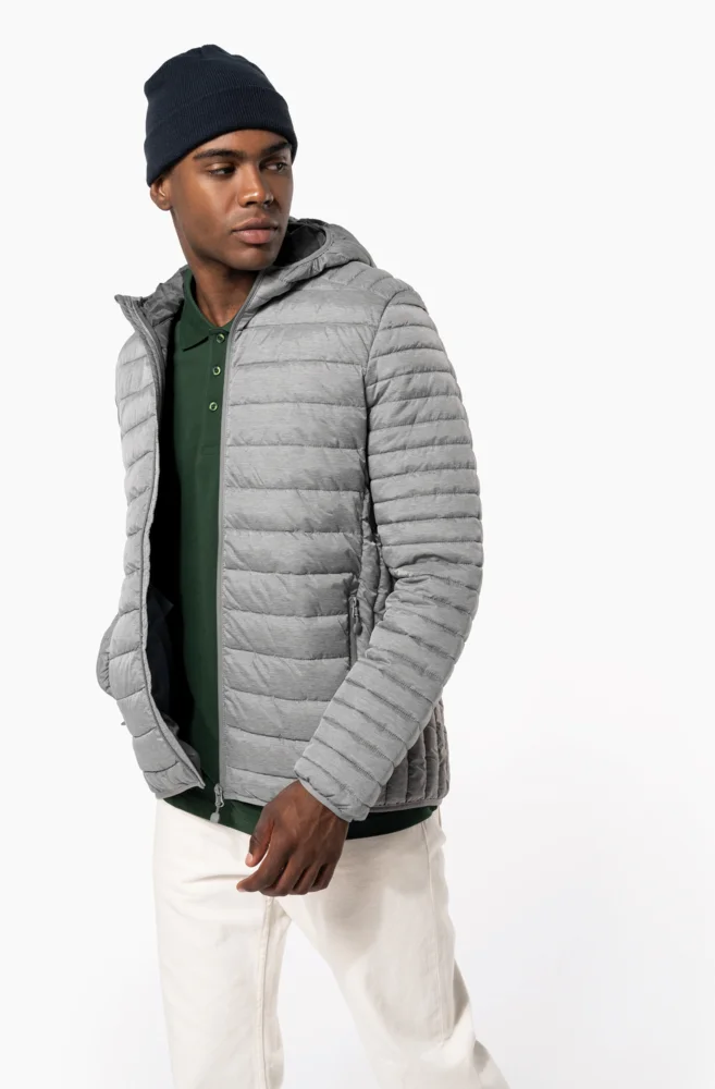 Leichte Herren Kapuzen Steppjacke