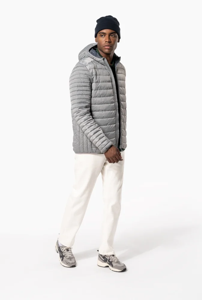 Leichte Herren Kapuzen Steppjacke