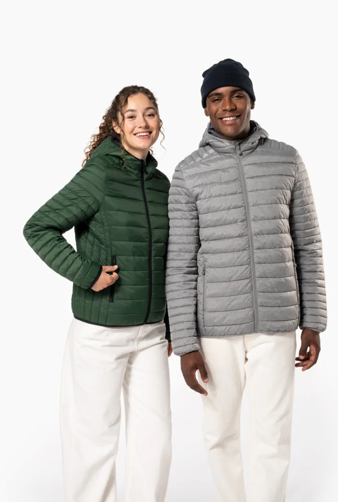 Leichte Herren Kapuzen Steppjacke