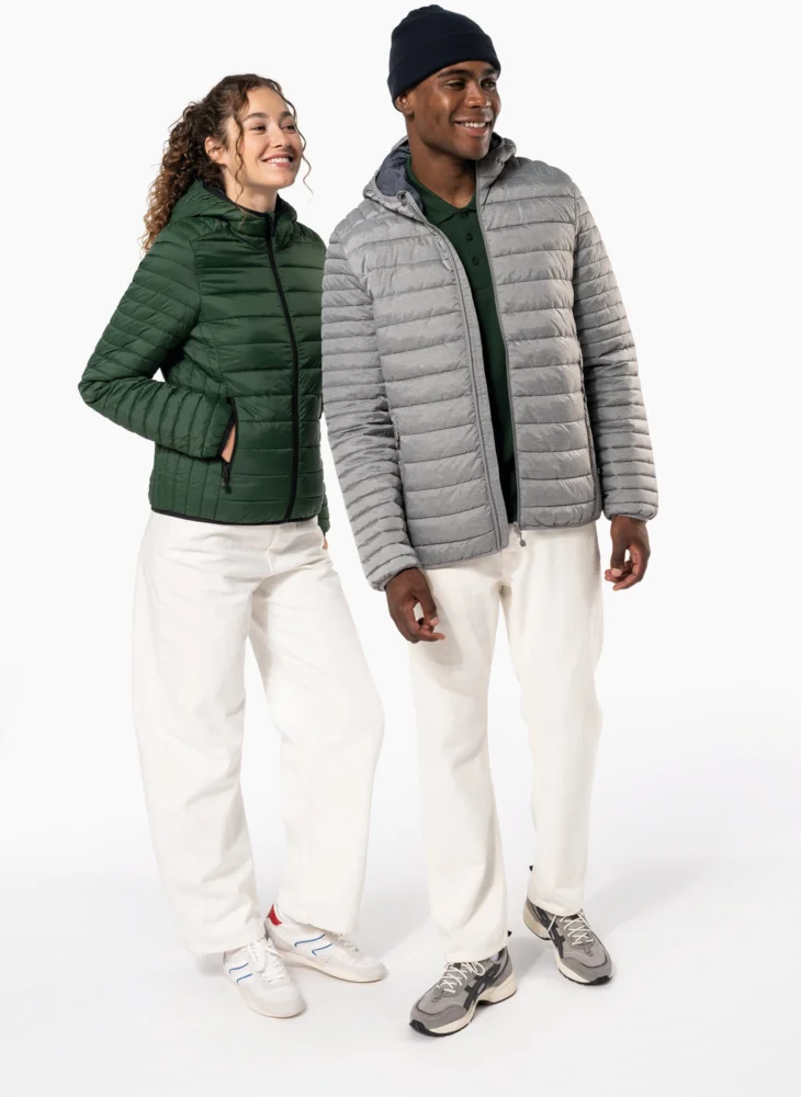 Leichte Herren Kapuzen Steppjacke