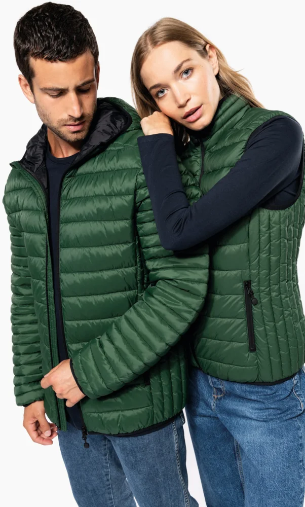 Leichte Herren Kapuzen Steppjacke