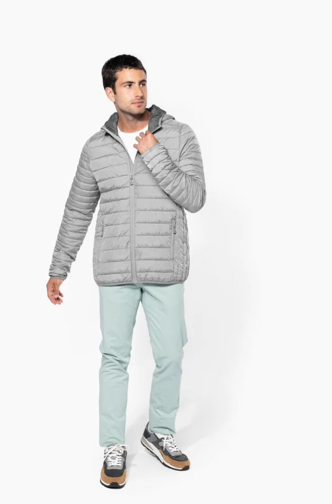 Leichte Herren Kapuzen Steppjacke