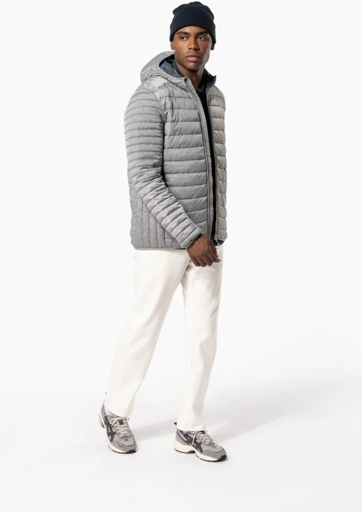 Leichte Herren Kapuzen Steppjacke