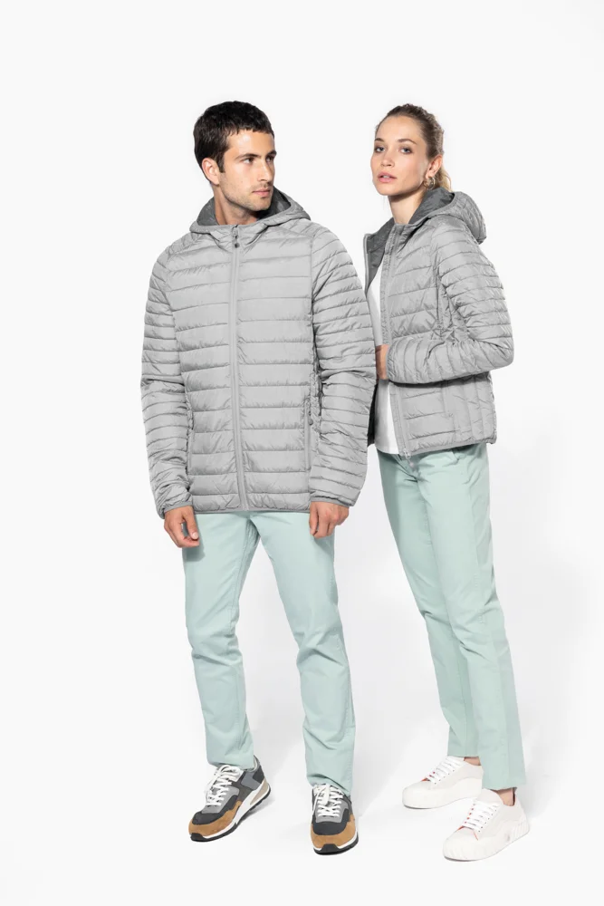 Leichte Herren Kapuzen Steppjacke