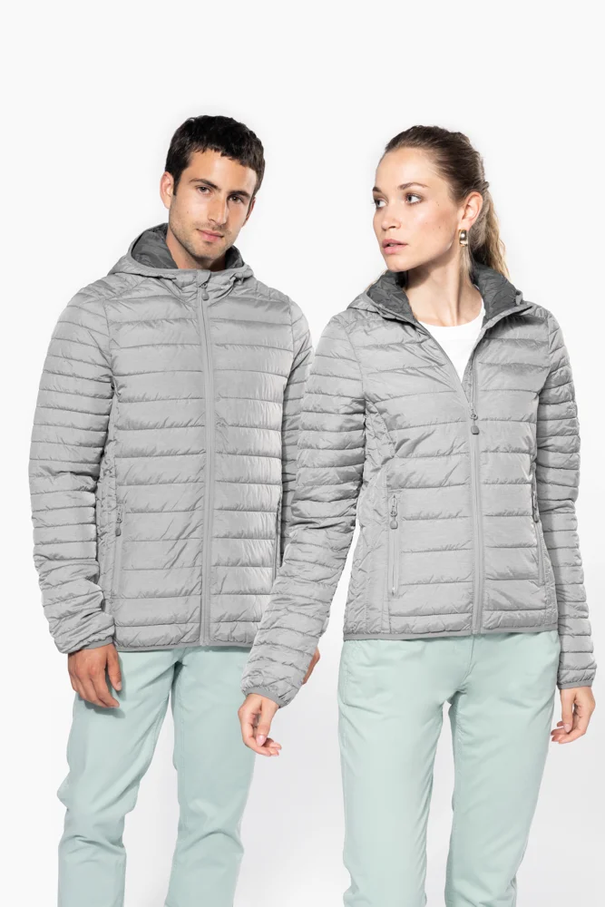 Leichte Herren Kapuzen Steppjacke