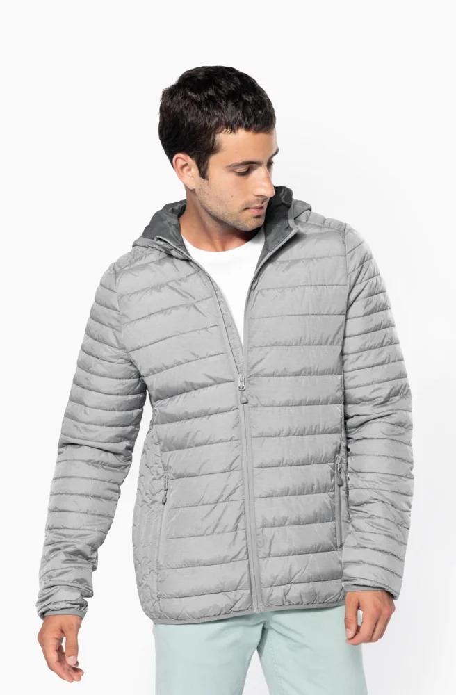 Leichte Herren Kapuzen Steppjacke