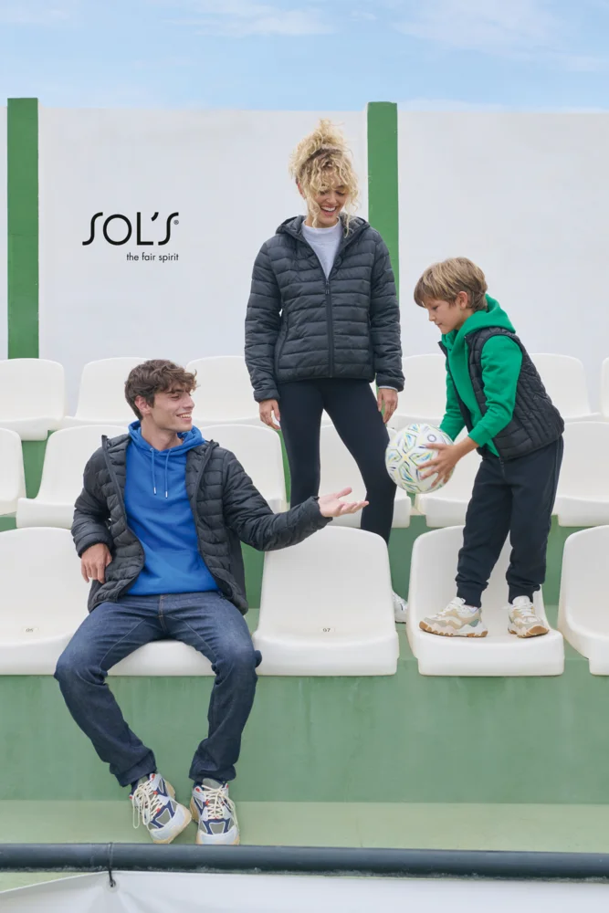 Leichte Herren Kapuzen Steppjacke