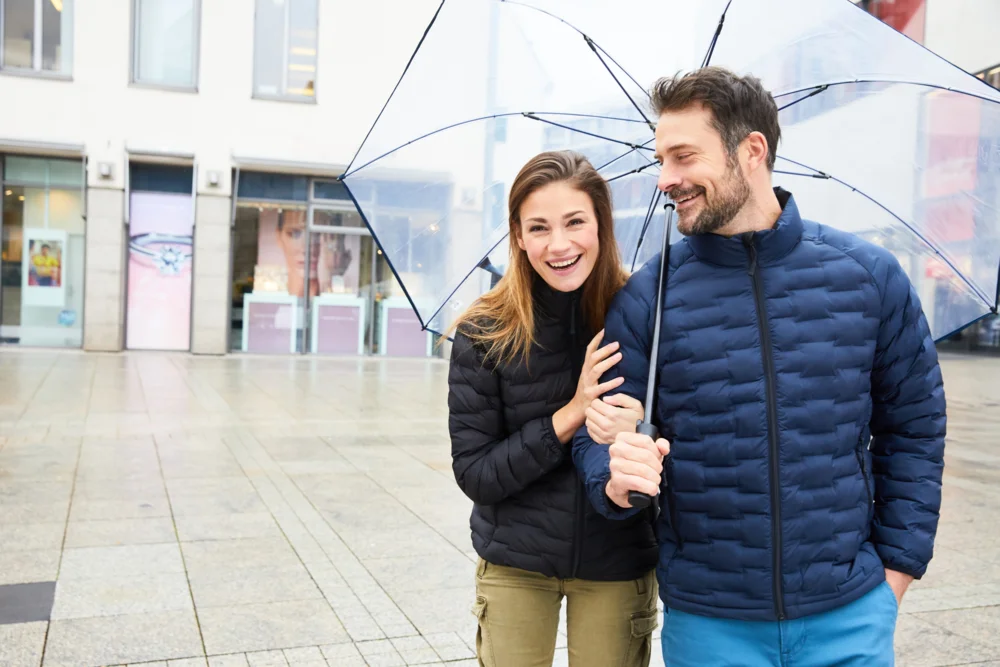 Leichte Herren Steppjacke