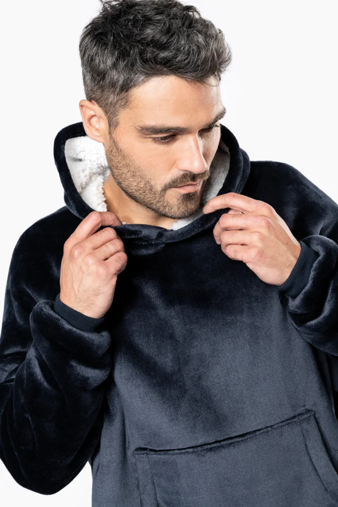 Loungewear Sherpafleece Kapuzen Sweater