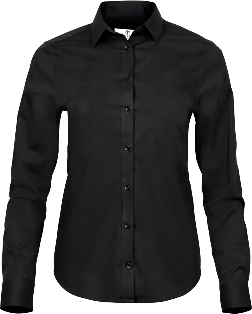 Luxury Stretch Blouse long-sleeve