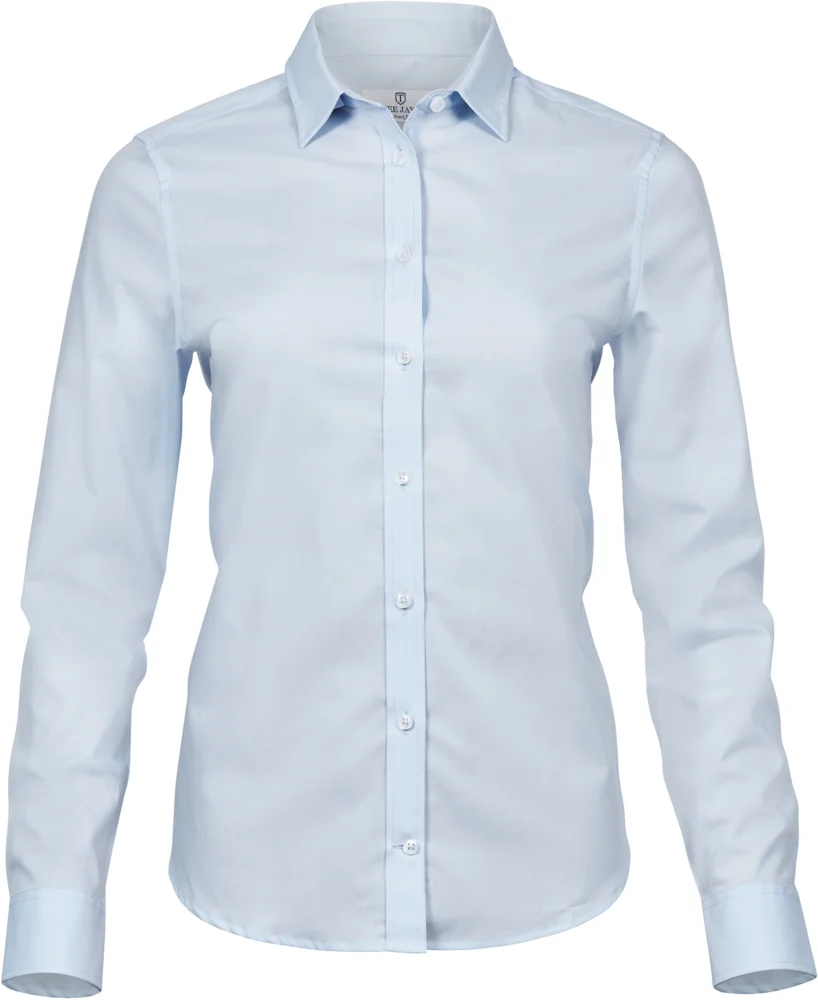 Luxury Stretch Blouse long-sleeve