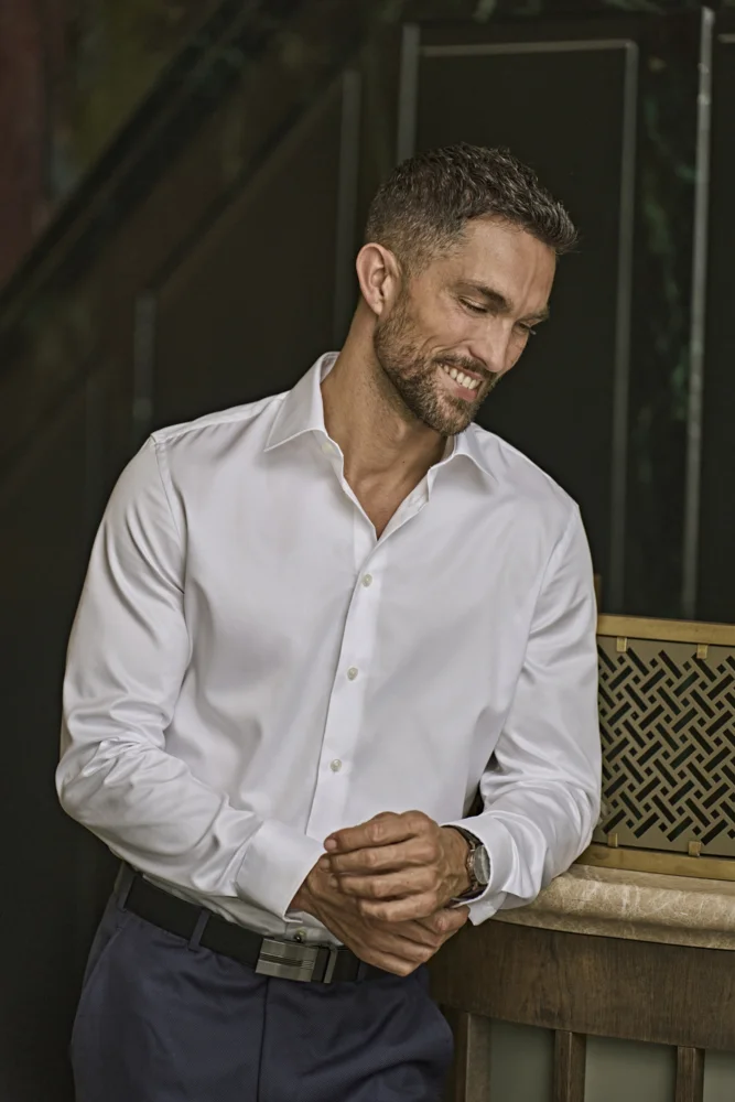 Luxury Twill Slim Fit Shirt long-sleeve