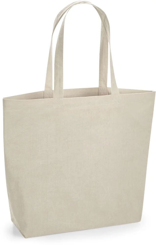 Maxi Bio Baumwolltasche naturgefärbt