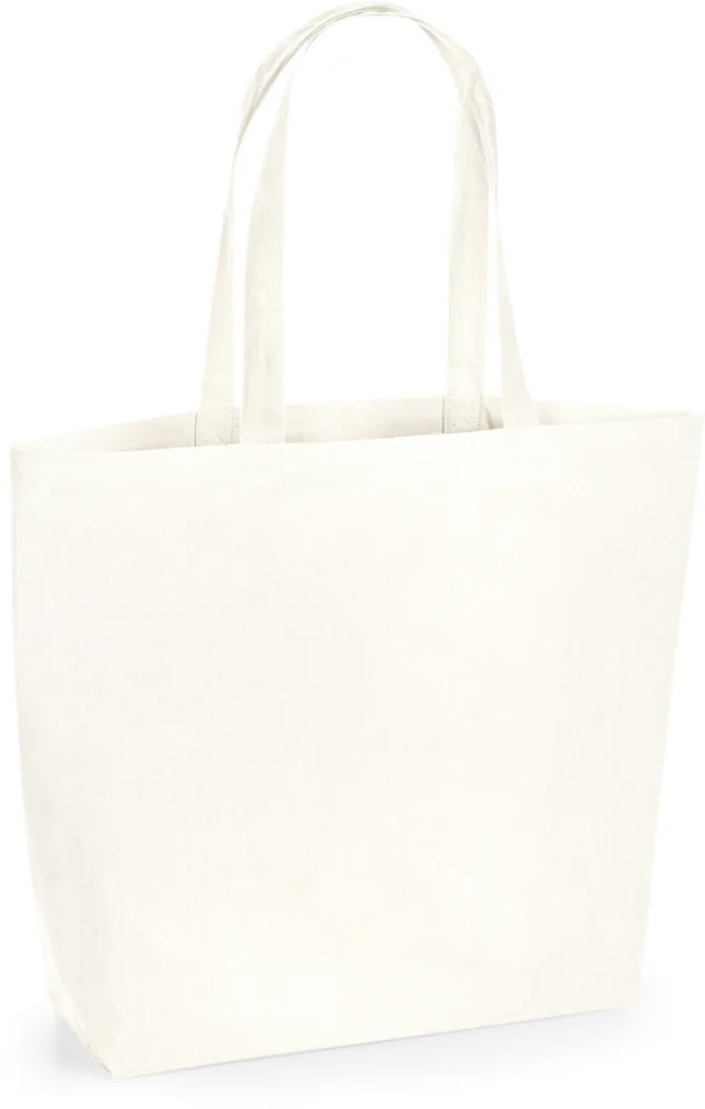 Maxi Bio Baumwolltasche naturgefärbt